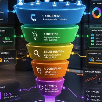 Digital Marketing Funnel Explained: From Awareness to Sales